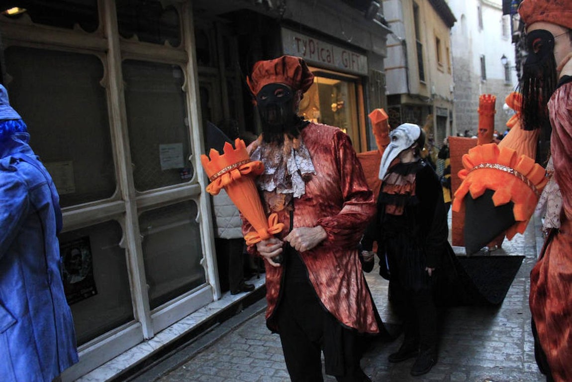 Entierro de la sardina en Toledo. Fotografía: LUNA REVENGA
