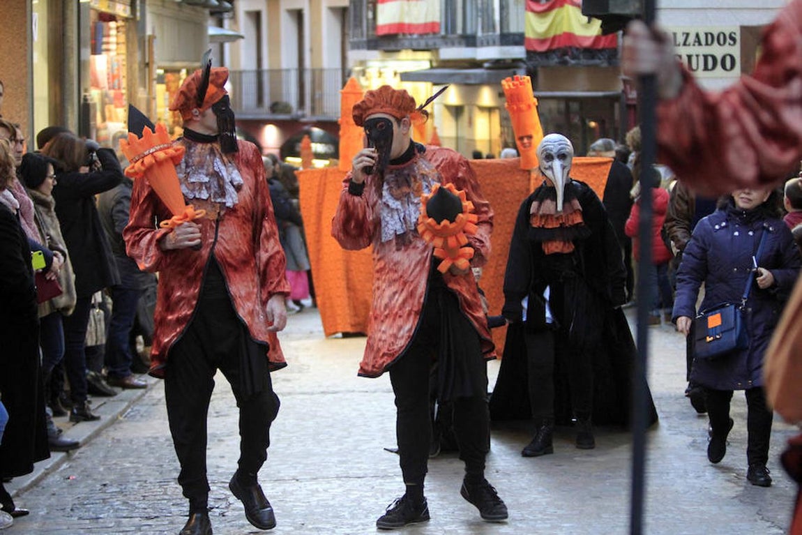 Entierro de la sardina en Toledo. Fotografía: LUNA REVENGA