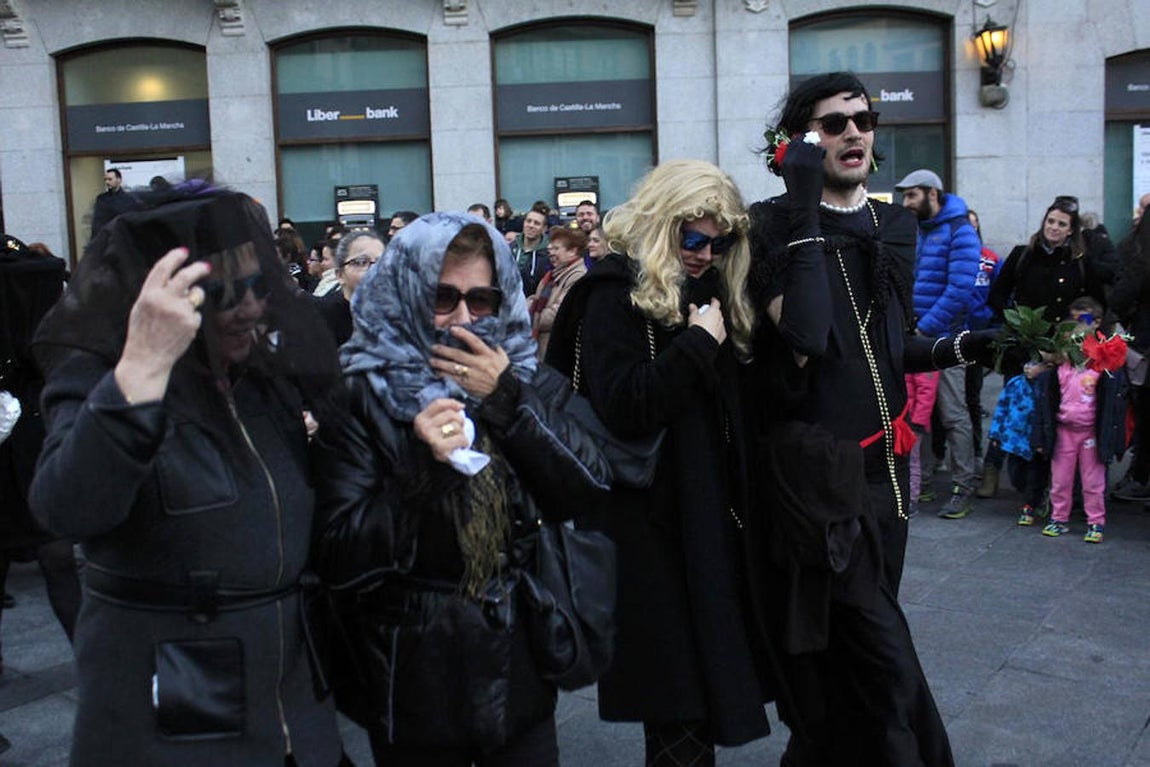 Entierro de la sardina en Toledo. Fotografía: LUNA REVENGA