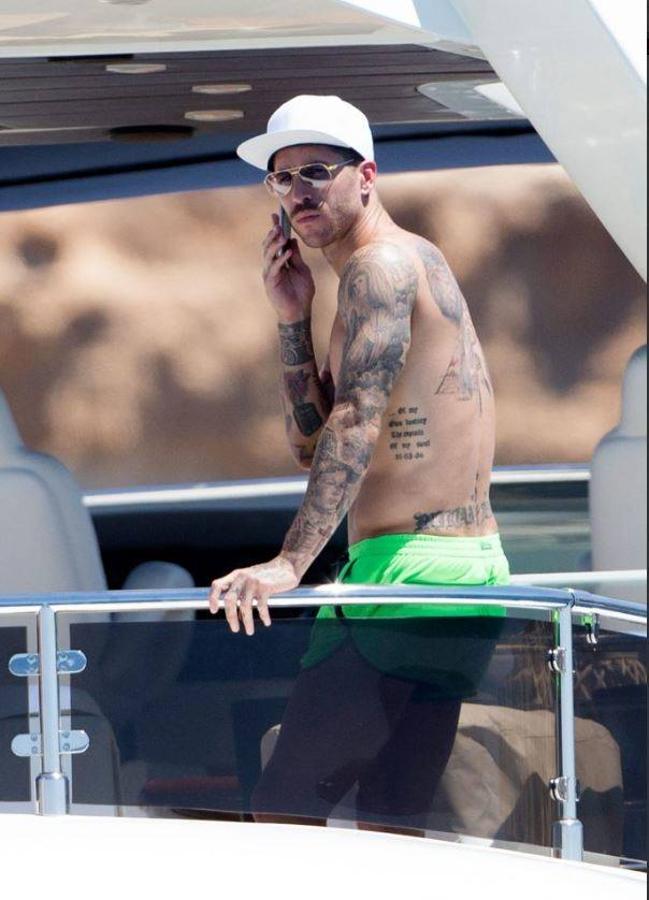 Los looks más arriesgados de Sergio Ramos