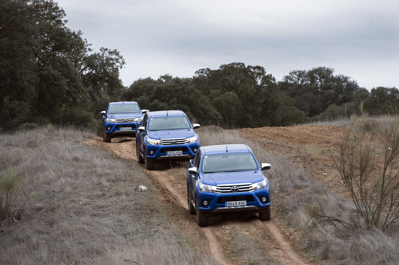 Fotogalería: Toyota Land Cruiser e Hilux 2018, prueba Off-Road