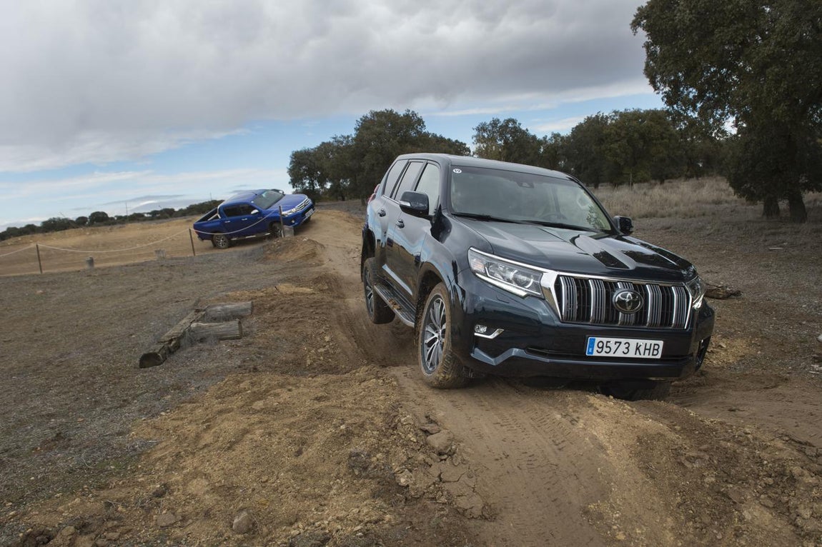 Fotogalería: Toyota Land Cruiser e Hilux 2018, prueba Off-Road