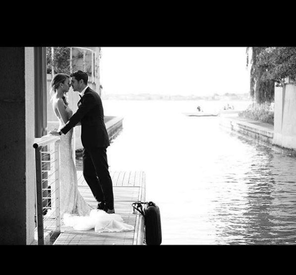 Álvaro Morata. En italiano y con una foto de su boda, el jugador deseaba un feliz día de San Valentín a su pareja, la modelo Alice Campello