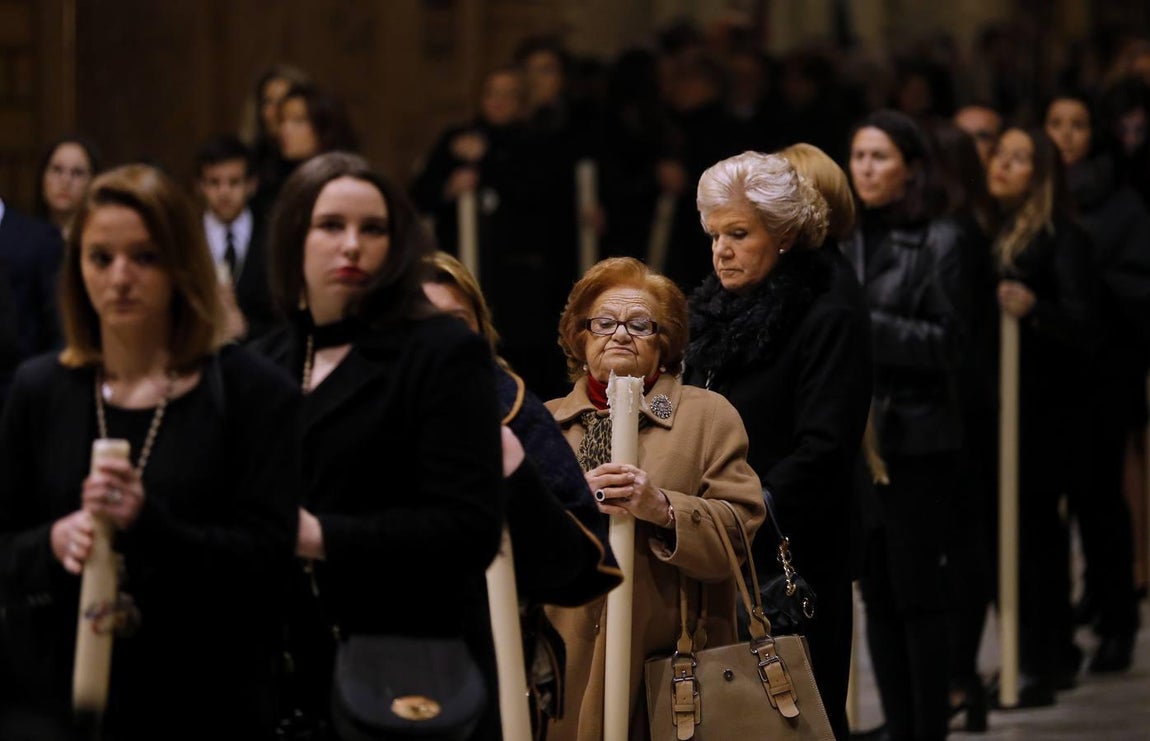 Las mejores imágenes del Vía Crucis de las Cofradías