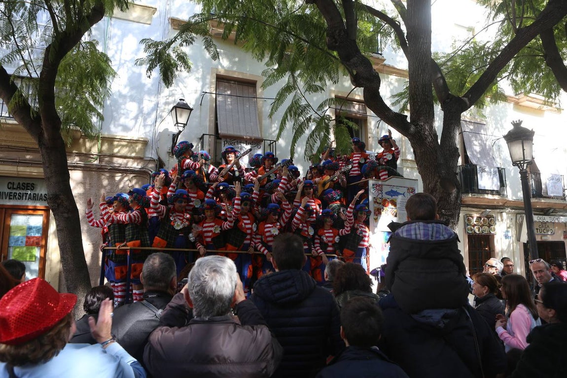 Carrusel de coros en Cádiz