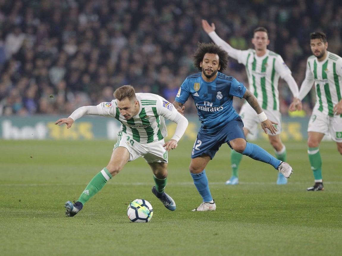 Las imágenes más trepidantes del Real Betis-Real Madrid (3-5)
