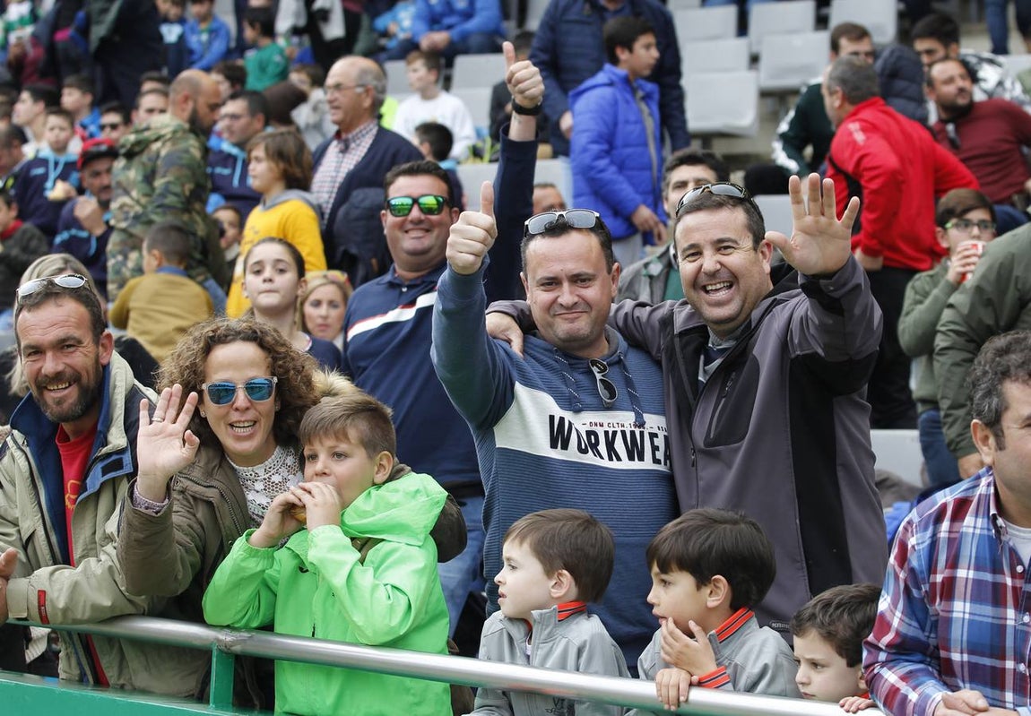 Otro llenazo en el estadio. El equipo ha estado arropado por el público en El Arcángel