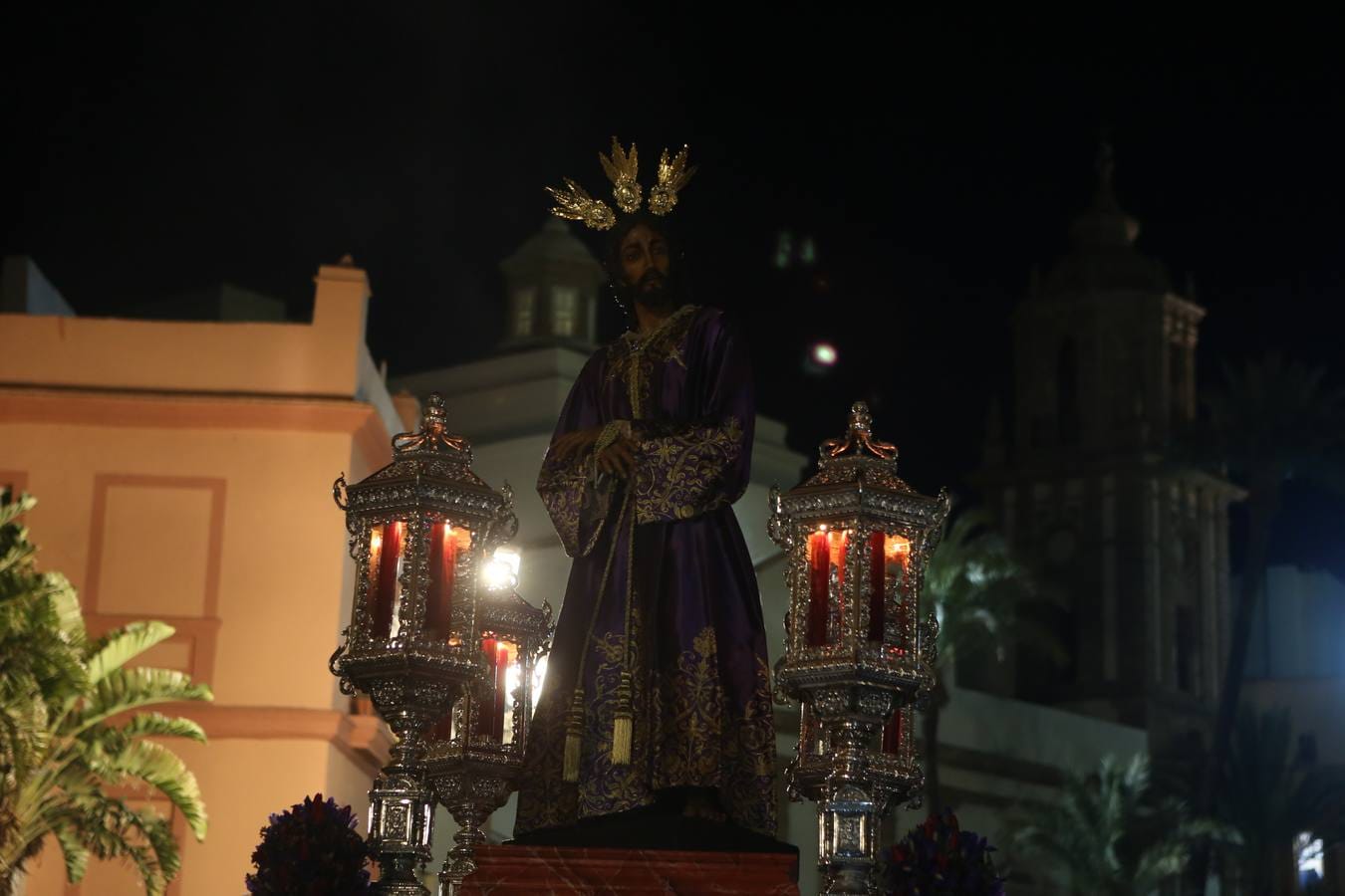 Jesús del Prendimiento preside el Vía Crucis Oficial de Hermandades de Cádiz 2018