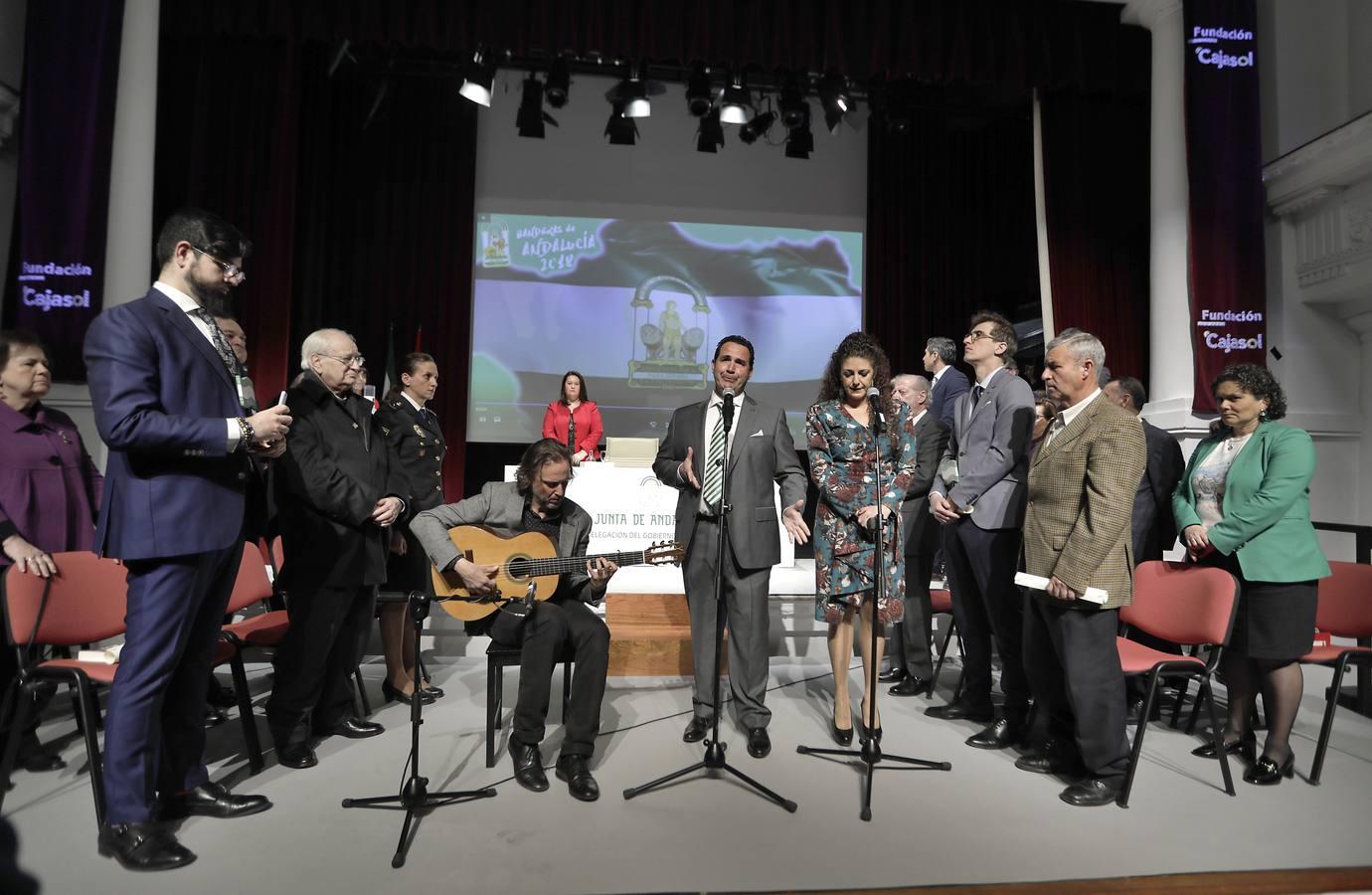 Premios a los sevillanos que llevan a Andalucía por bandera