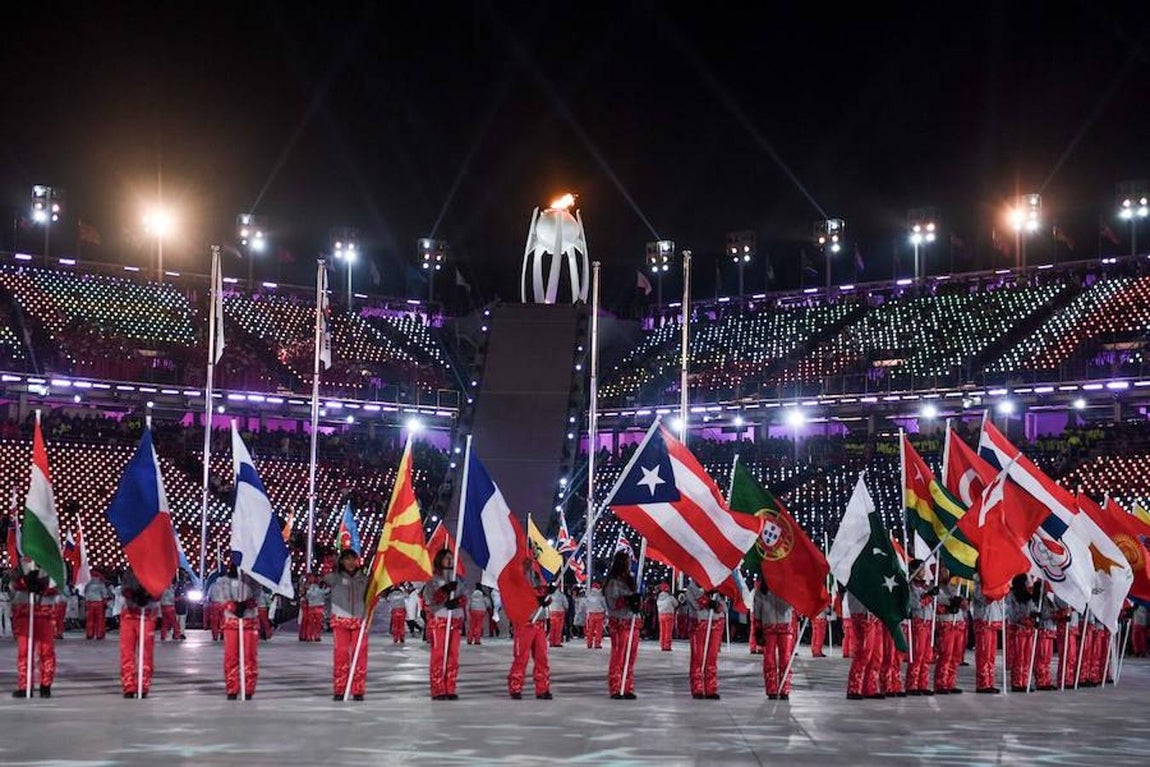 Las mejores imágenes de la Ceremonia de Clausura de los Juegos Olímpicos de Invierno
