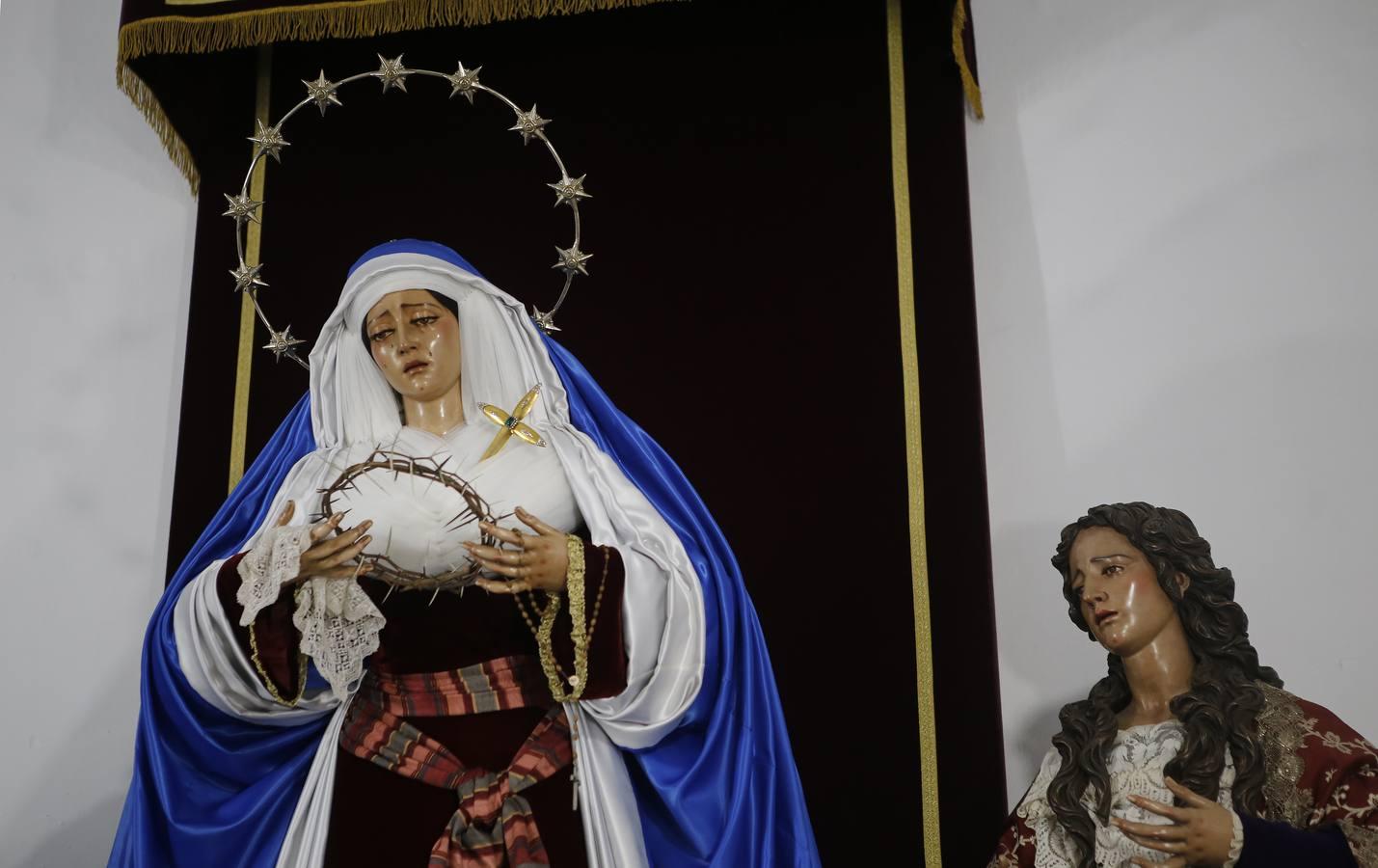 Vírgenes de hebrea en las iglesias de Córdoba