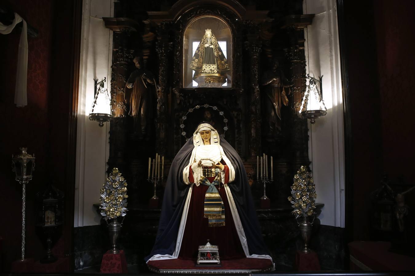 Vírgenes de hebrea en las iglesias de Córdoba