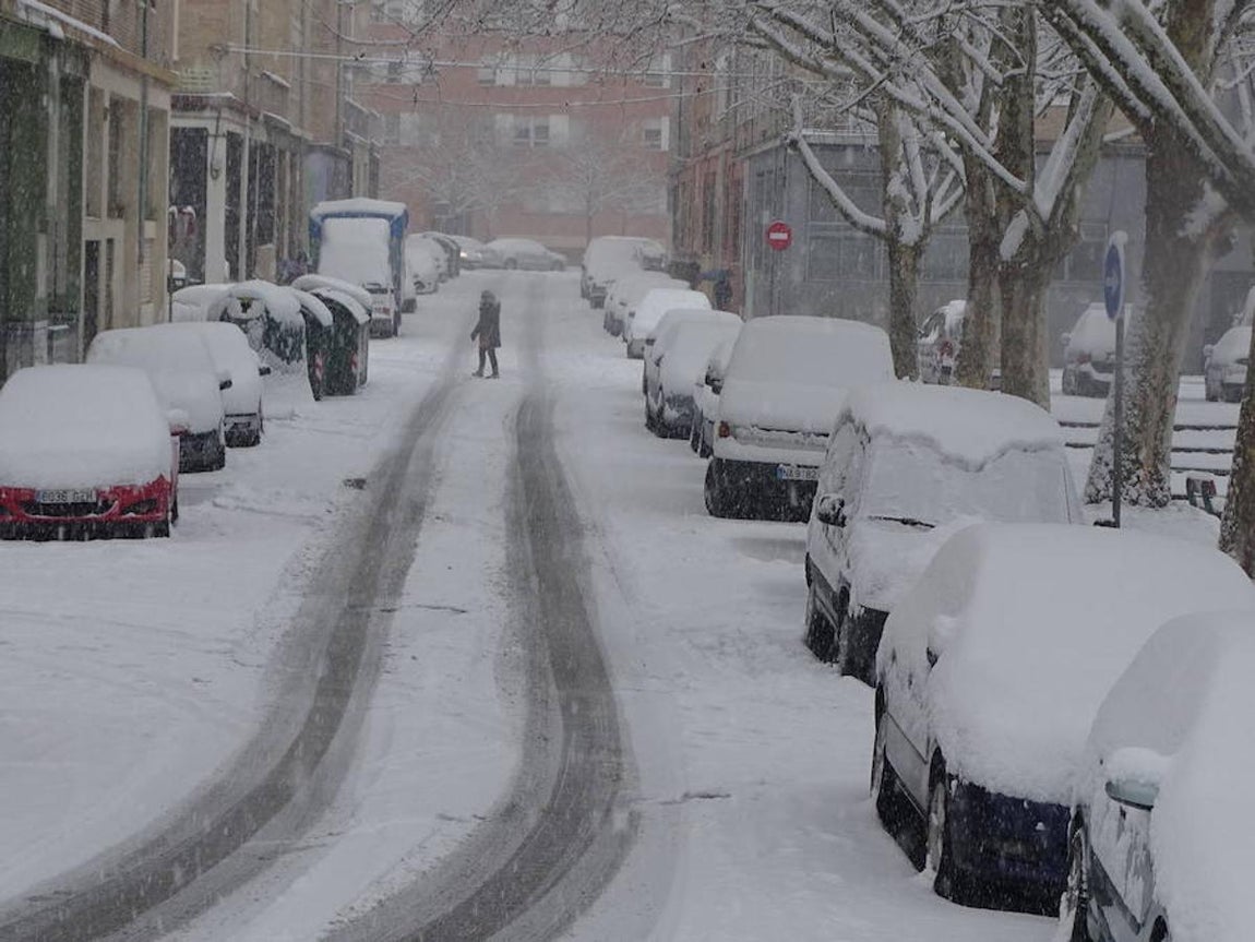 Pamplona, este miércoles 28 de febrero. 