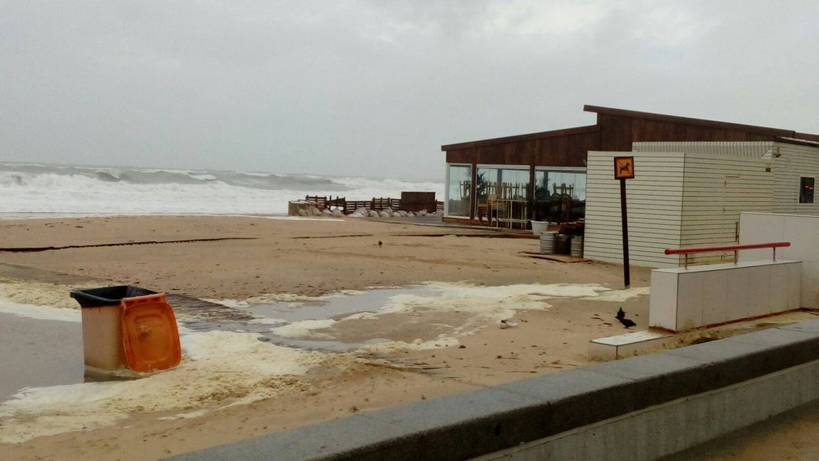 FOTOS: Temporal en la provincia de Cádiz