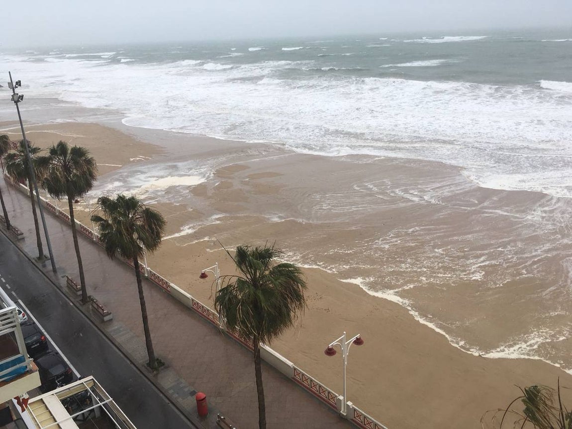 FOTOS: Temporal en la provincia de Cádiz