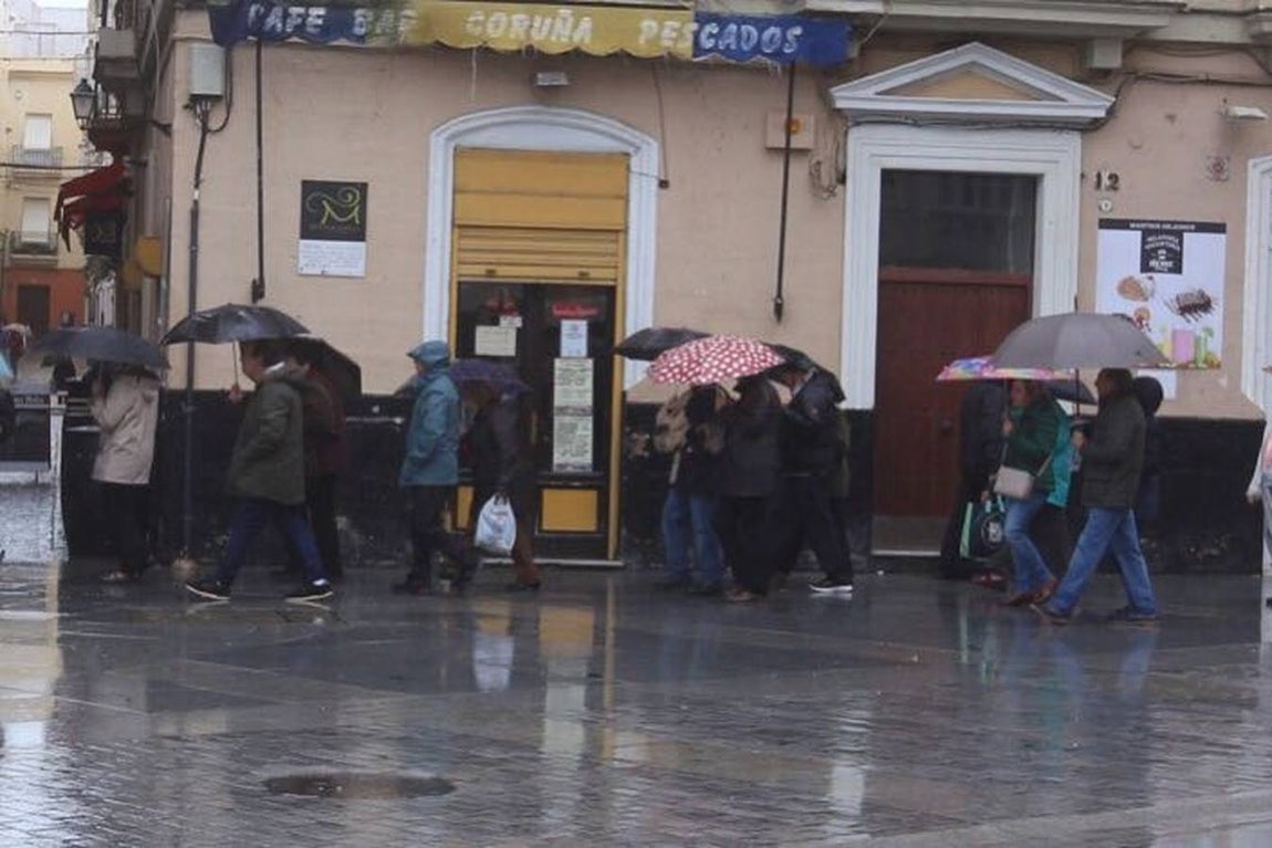 FOTOS: Temporal en la provincia de Cádiz