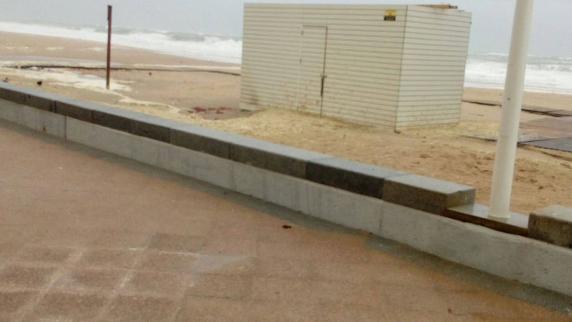 FOTOS: Temporal en la provincia de Cádiz