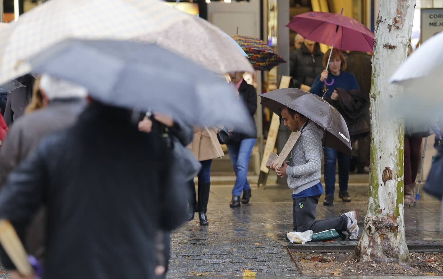 Lluvia en Córdoba. 