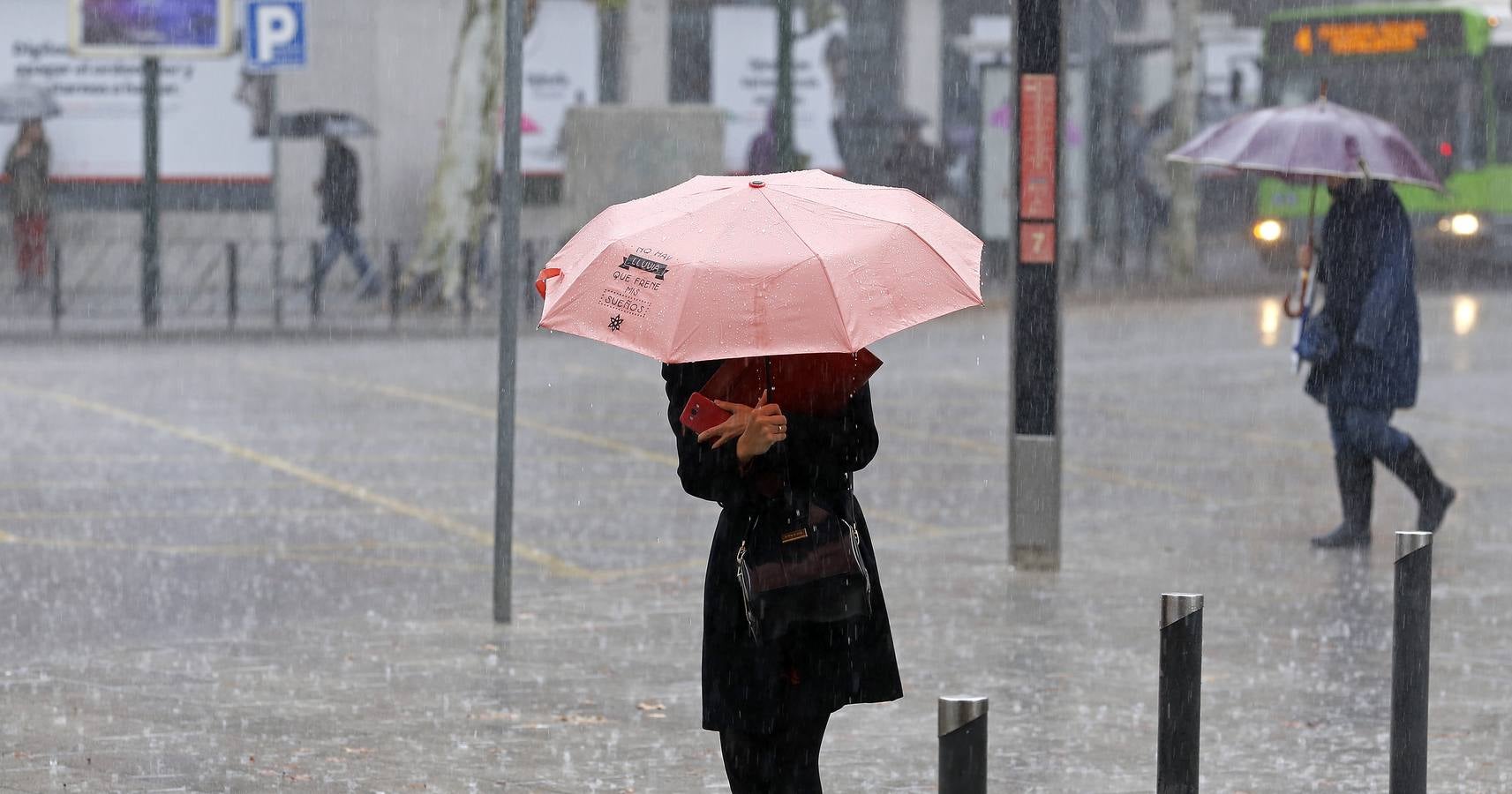 Lluvia en Córdoba. 