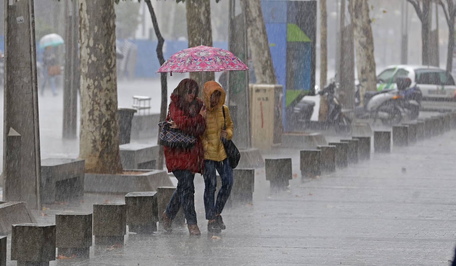 Lluvia en Córdoba. 