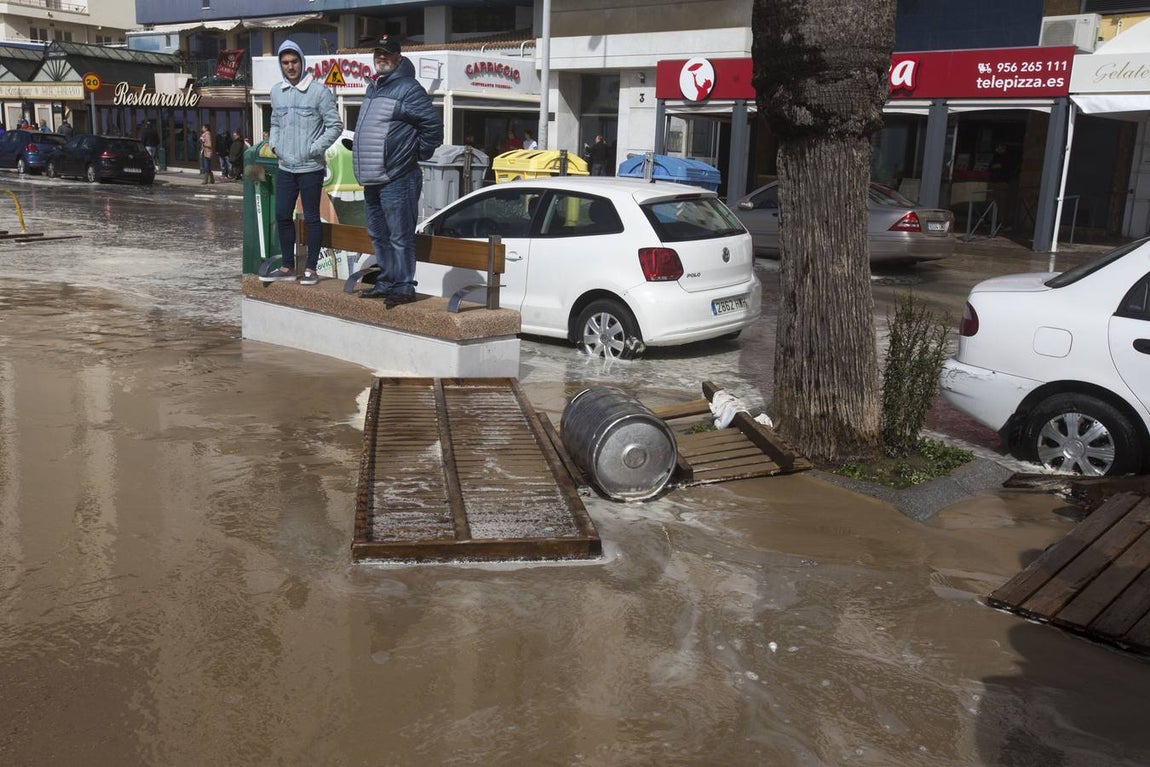 FOTOS: &#039;Emma&#039; castiga a Cádiz con una fuerza desconocida