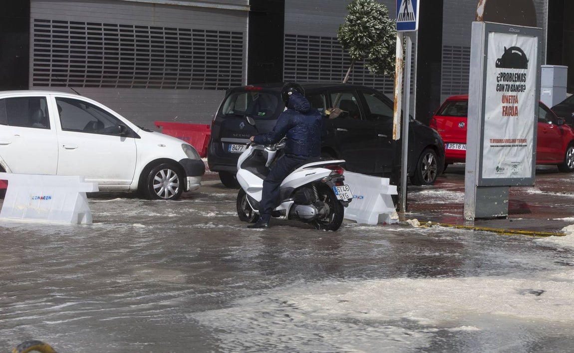 FOTOS: &#039;Emma&#039; castiga a Cádiz con una fuerza desconocida