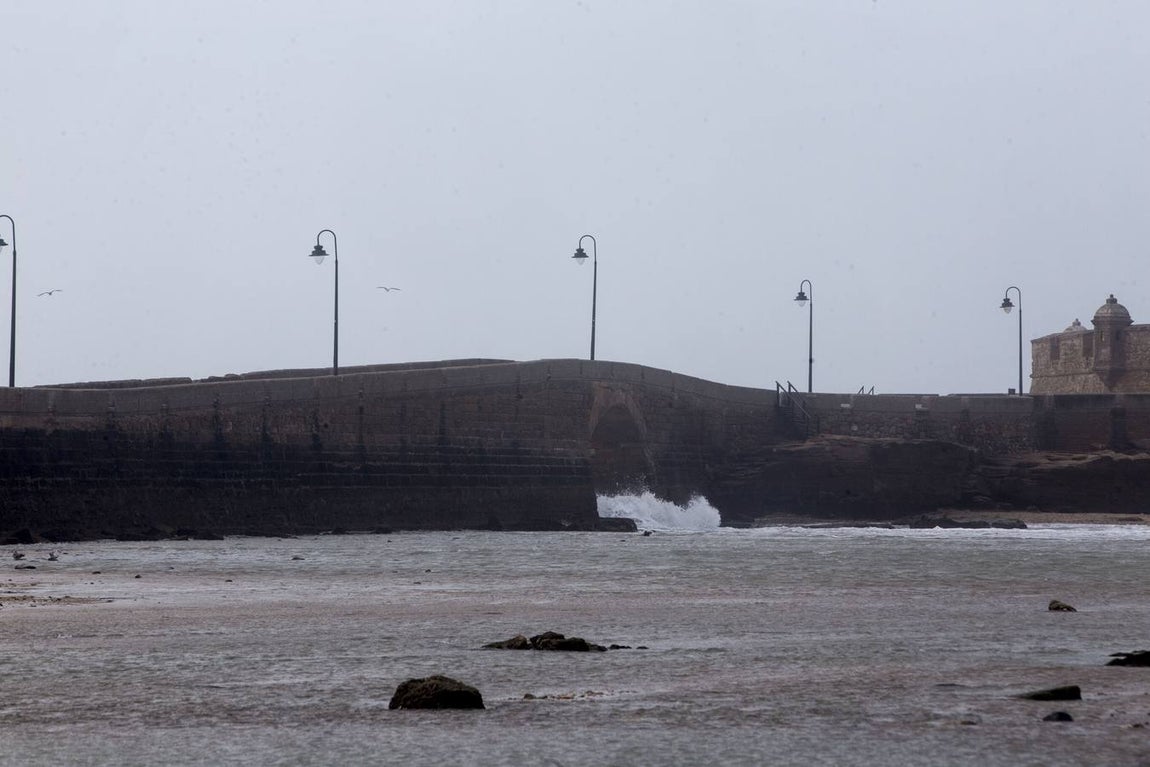 FOTOS: &#039;Emma&#039; deja estragos en Cádiz capital