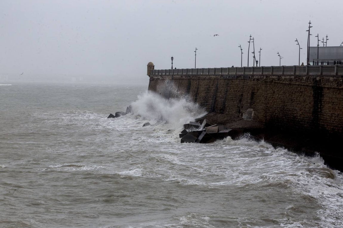 FOTOS: &#039;Emma&#039; deja estragos en Cádiz capital