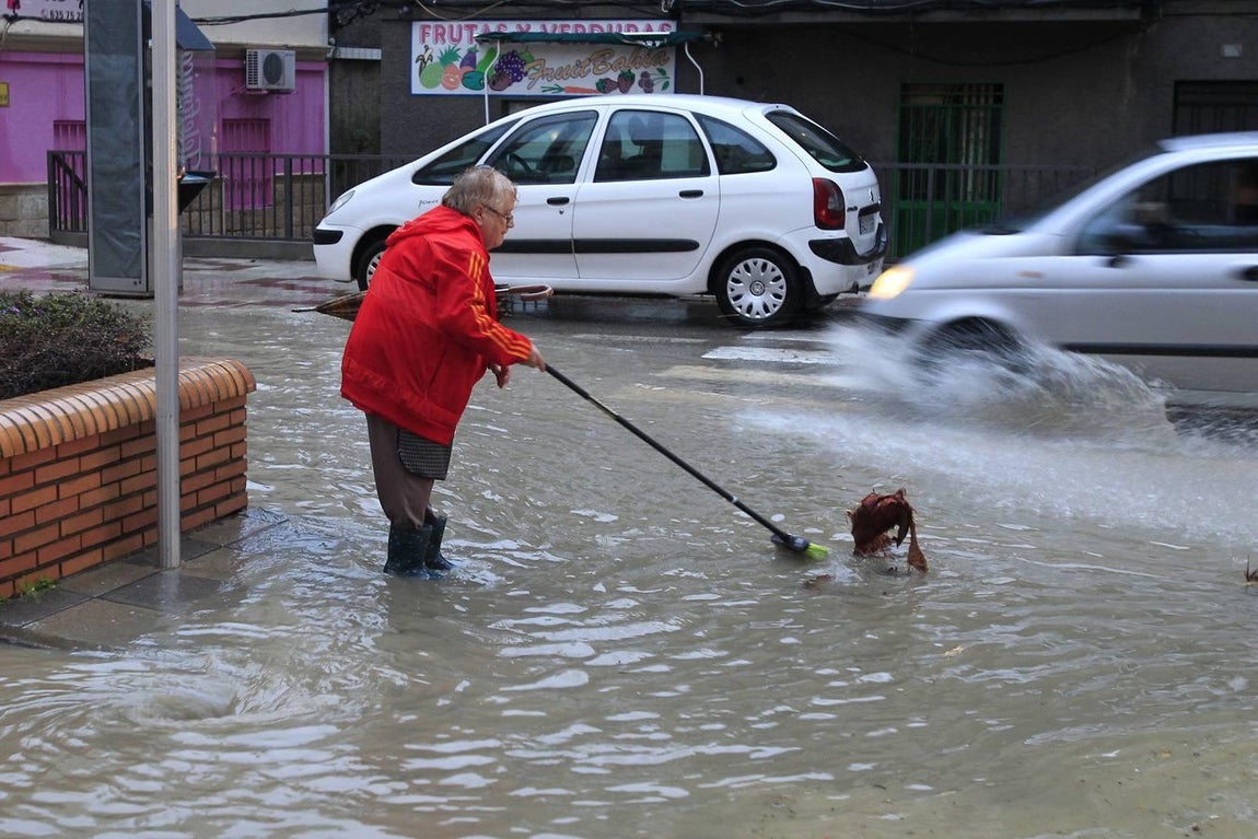 Las impresionantes imágenes que deja el temporal