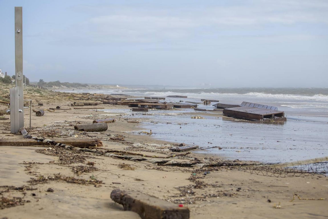 Las impresionantes imágenes que deja el temporal