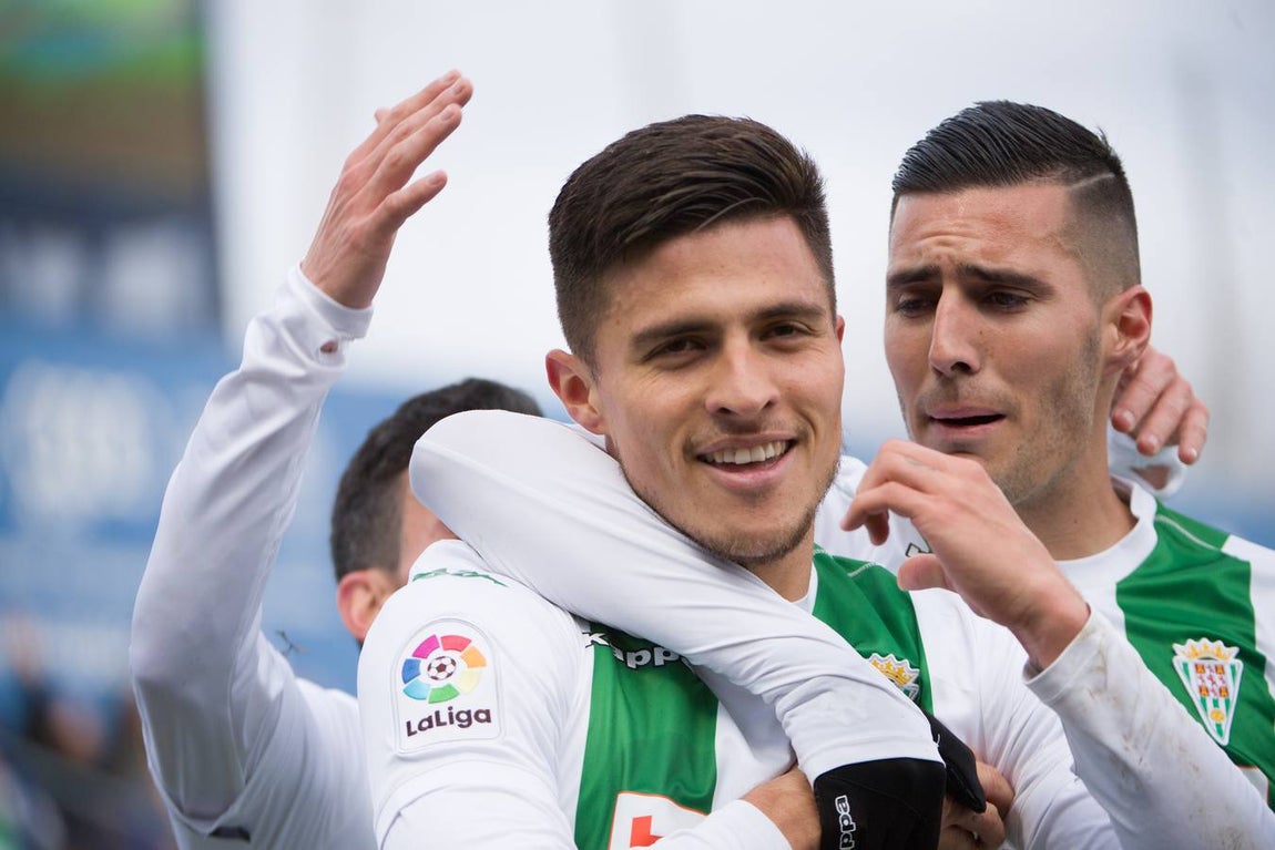 Imágenes de otra alegría del Córdoba CF en Alcorcón