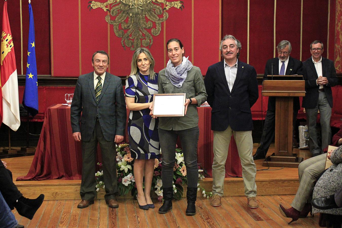 Mención honorífica a la intervención más creativa, que otorga la Demarcación del Colegio Oficial de Arquitectos de Castilla-La Mancha: patio de la Calle de las Bulas, 3, de Luna Revenga.. 