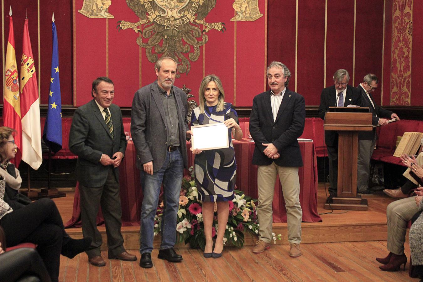 Acto de entrega de los premios de la XVIII edición del Certamen de Patios del Corpus