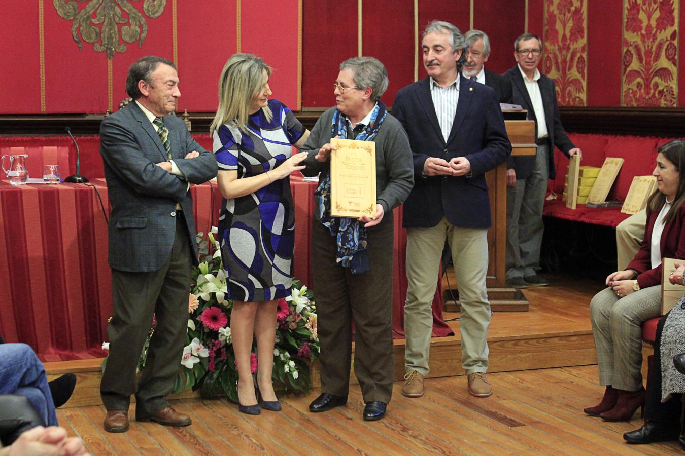 Acto de entrega de los premios de la XVIII edición del Certamen de Patios del Corpus