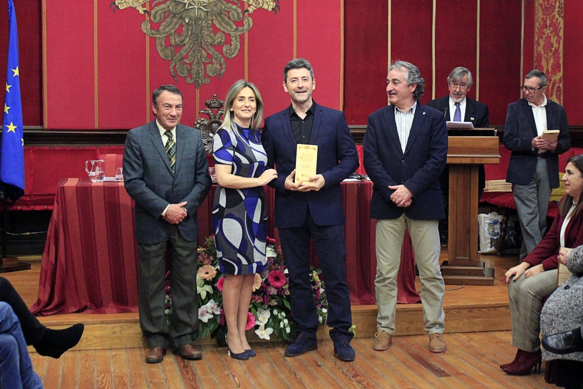 Acto de entrega de los premios de la XVIII edición del Certamen de Patios del Corpus