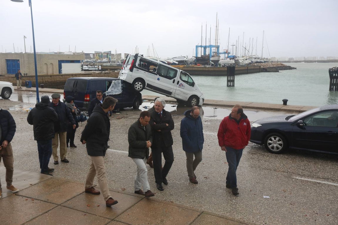 Así está Puerto Sherry después del tornado