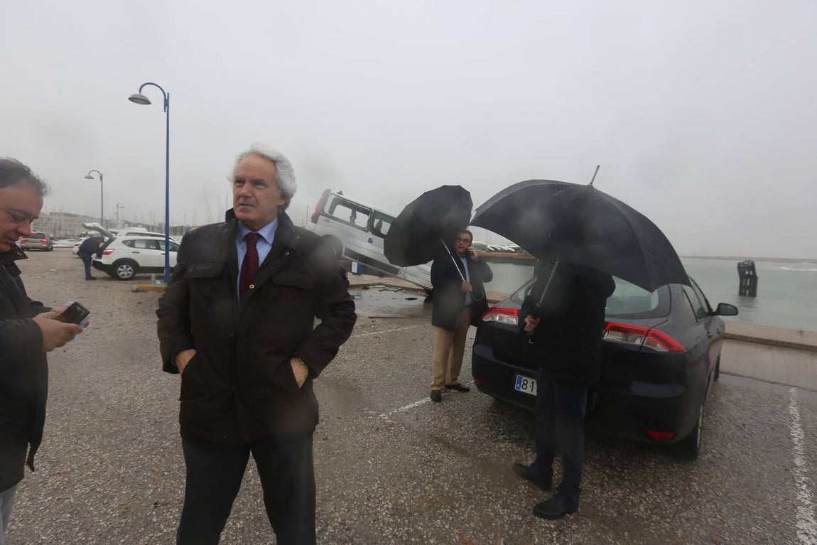 Así está Puerto Sherry después del tornado