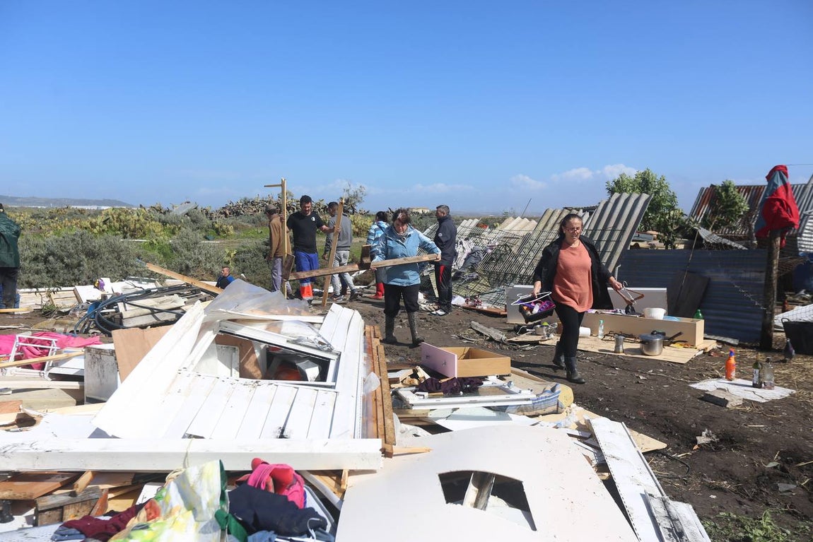 FOTOS: El tornado da la puntilla a un Cádiz maltrecho tras &#039;Emma&#039;