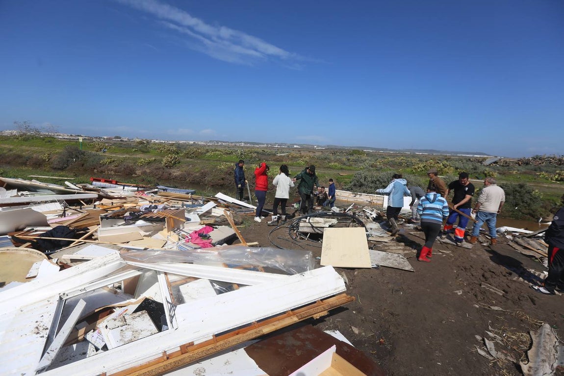 FOTOS: El tornado da la puntilla a un Cádiz maltrecho tras &#039;Emma&#039;