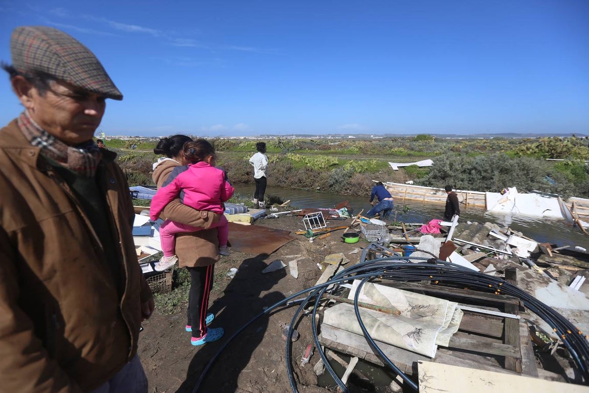 FOTOS: El tornado da la puntilla a un Cádiz maltrecho tras &#039;Emma&#039;