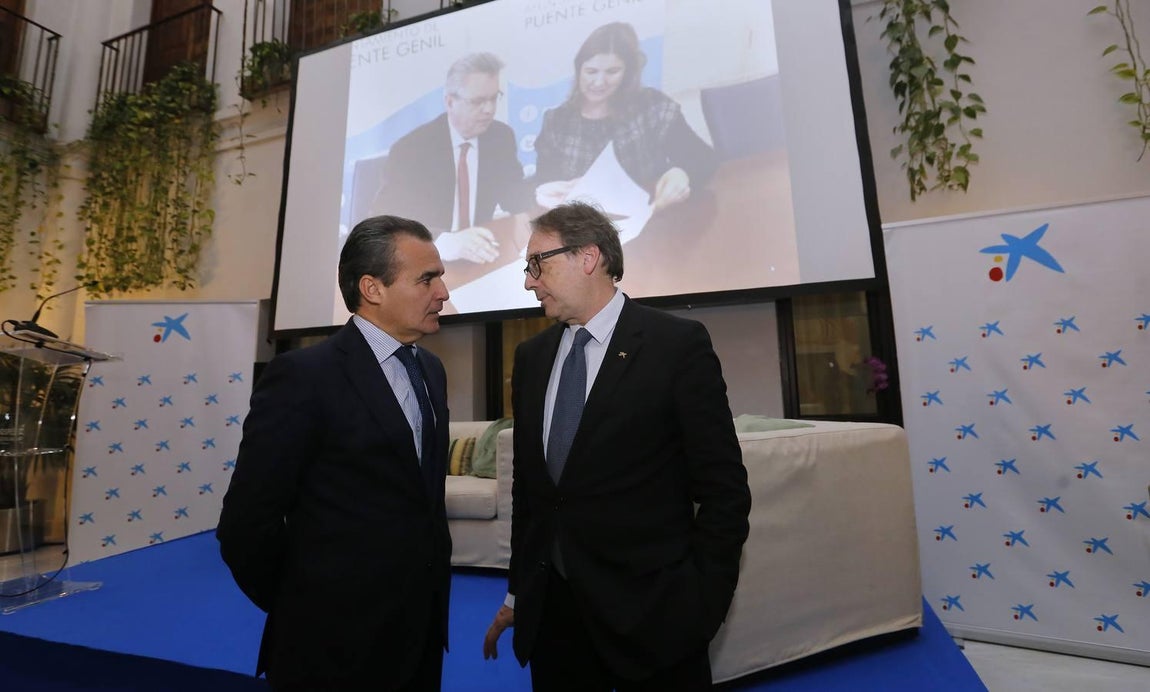La presentación del balance de la Obra Social de La Caixa en Córdoba, en imágenes