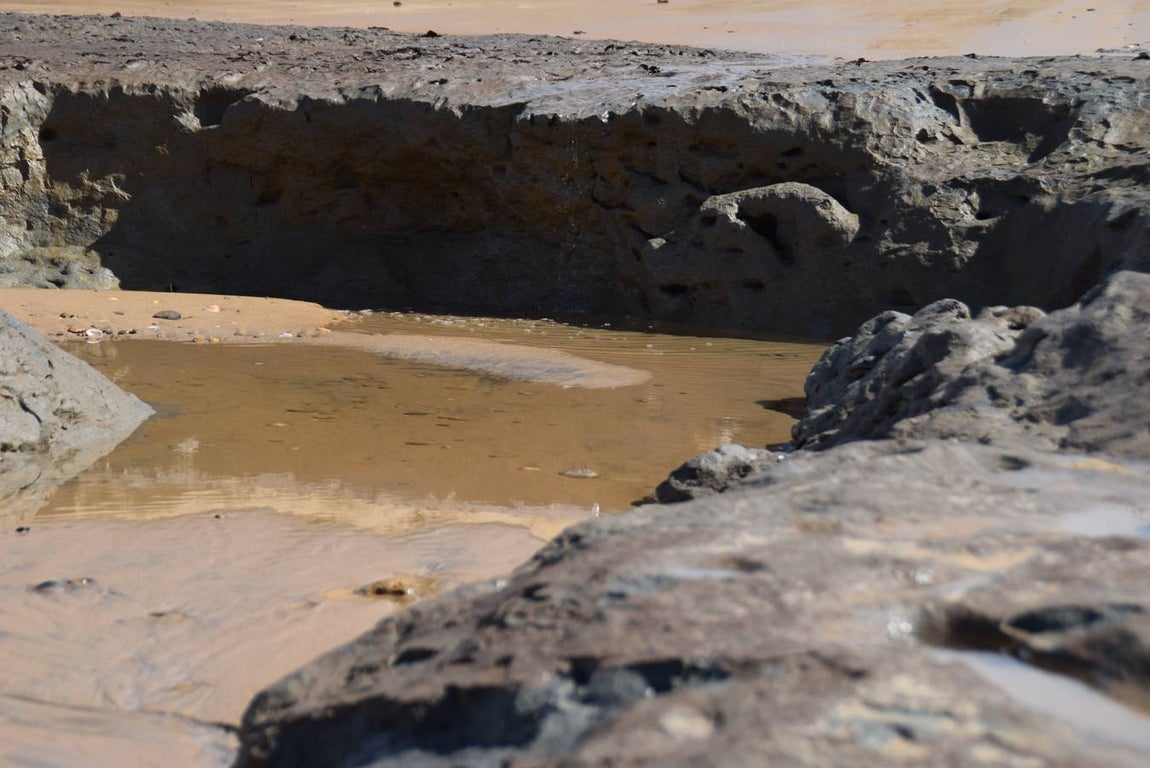 FOTOS: Así ha quedado la playa de Camposoto en San Fernando