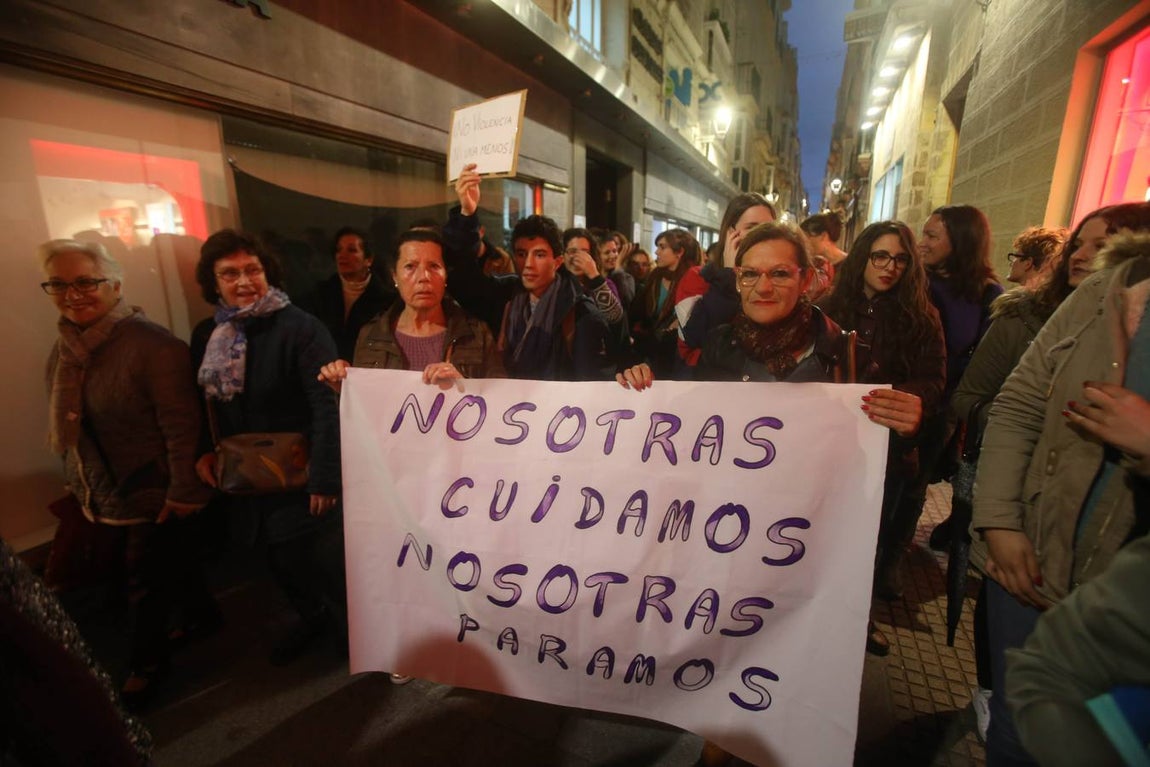 FOTOS: Así fueron las concentraciones del Día de la Mujer en Cádiz