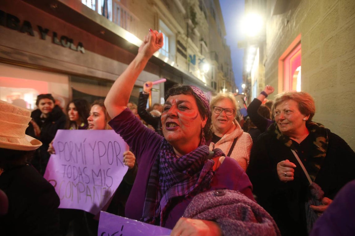 FOTOS: Así fueron las concentraciones del Día de la Mujer en Cádiz