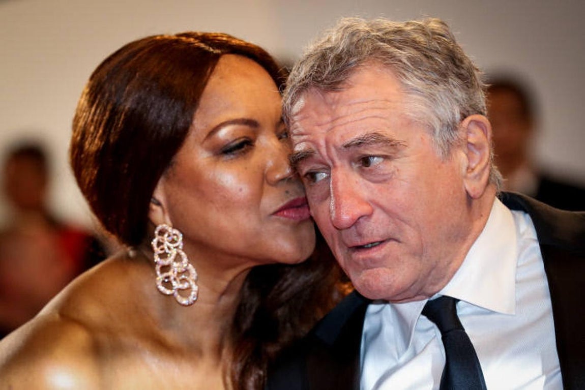 Robert De Niro y Grace Hightower. 
