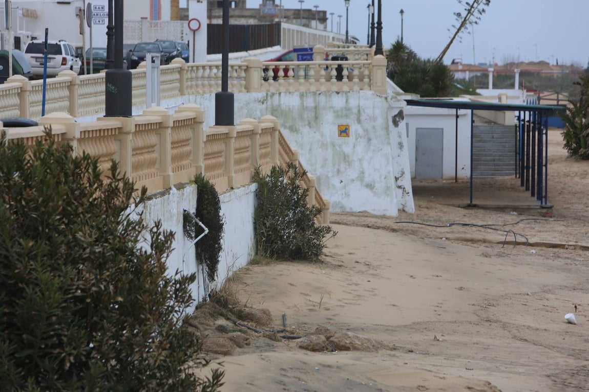 FOTOS: Así han quedado las playas de Chipiona