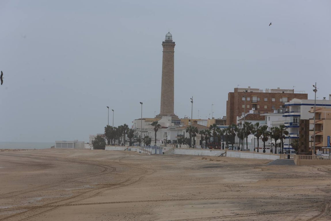 FOTOS: Así han quedado las playas de Chipiona