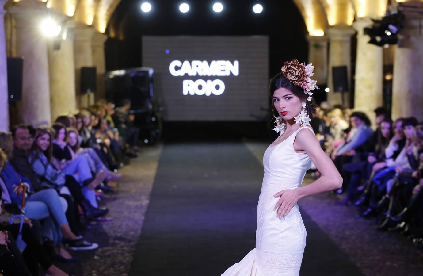 En imágenes, el desfile de moda flamenca en las Caballerizas Reales de Córdoba