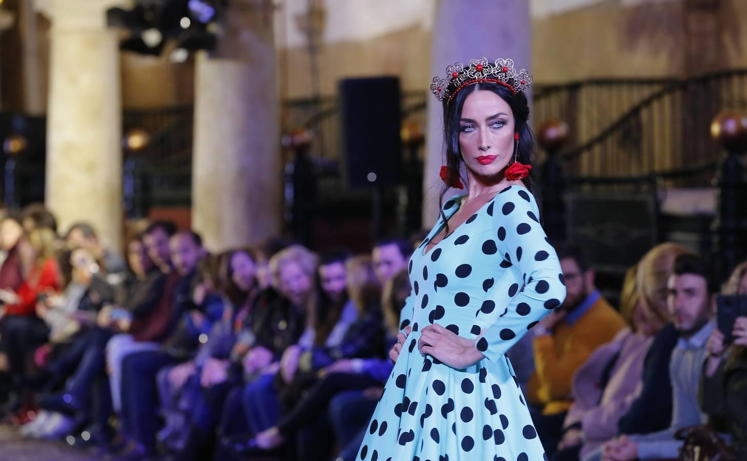 En imágenes, el desfile de moda flamenca en las Caballerizas Reales de Córdoba