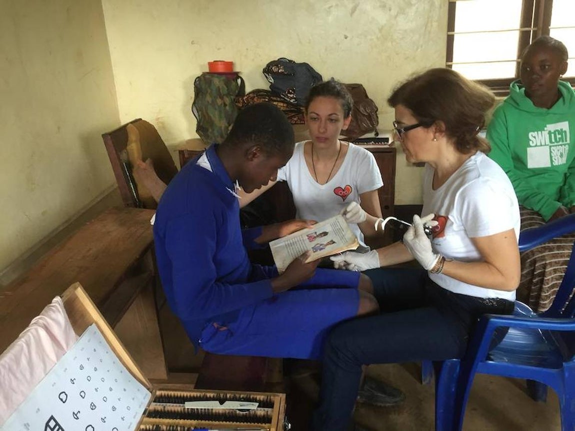 El trabajo de la Fundación Ruta de la Luz, en imágenes